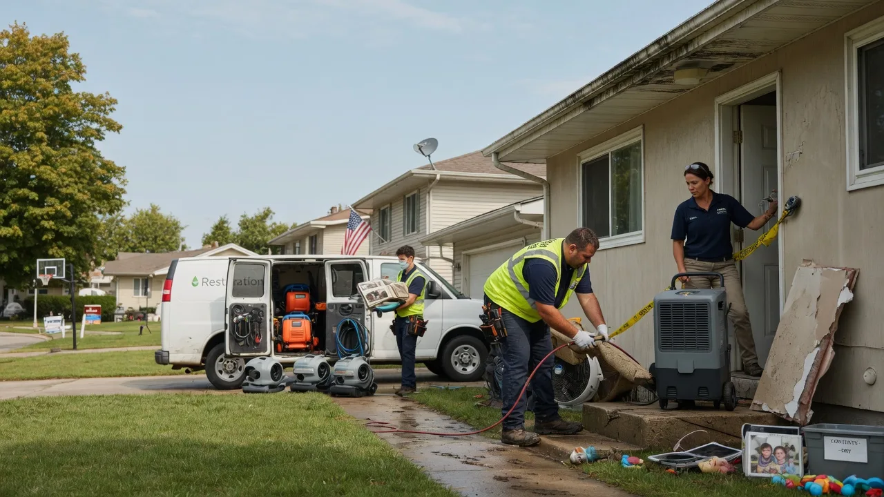 Water Damage Restoration in Stoy, IL near me